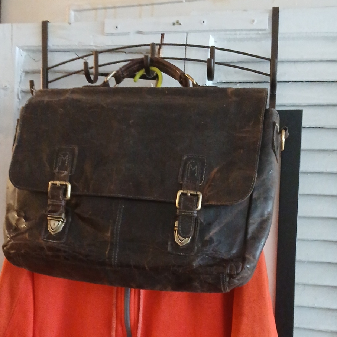 Men's Brown Leather Bag
